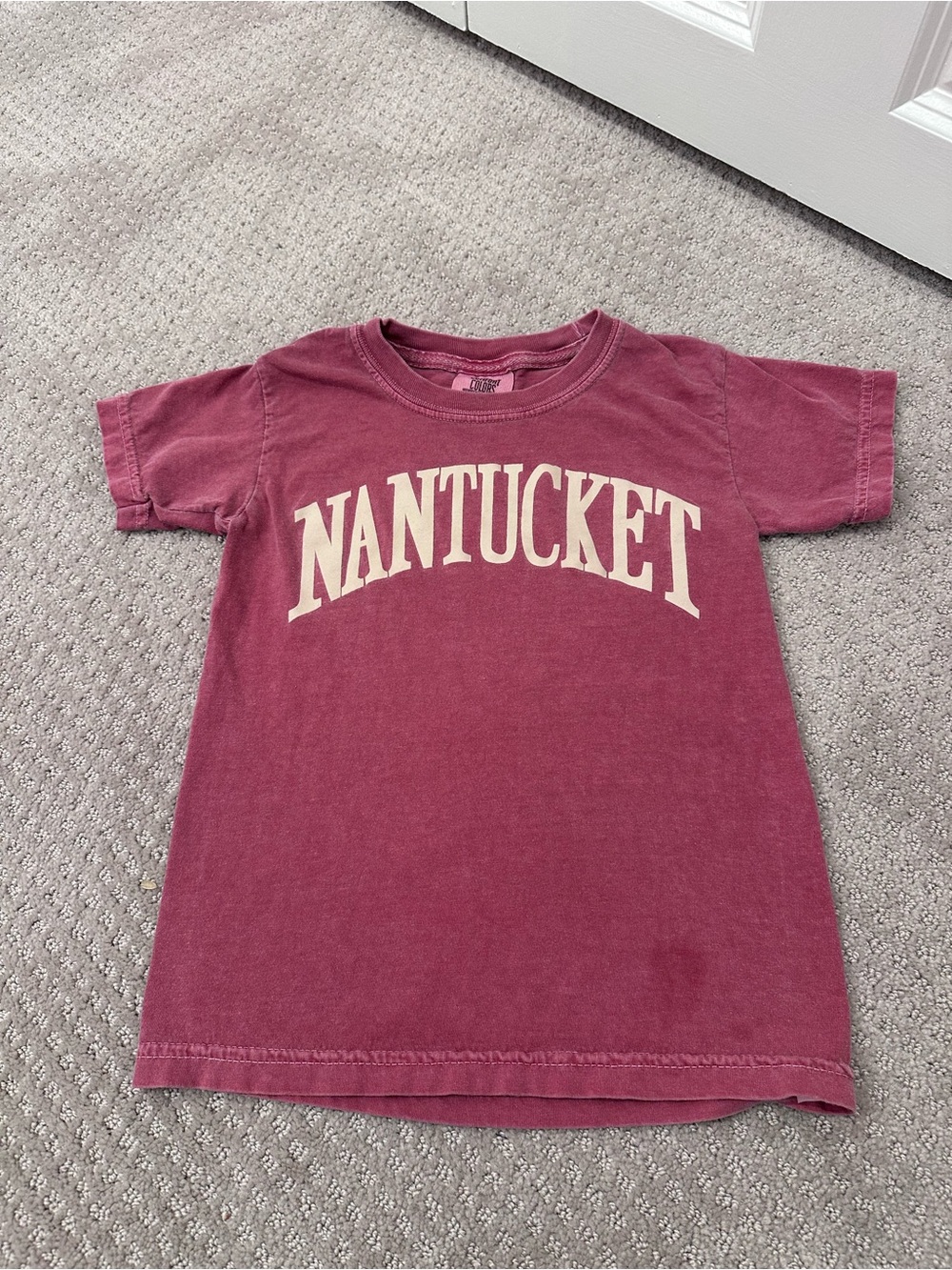 Comfort Colors Nantucket Youth T-Shirt XS Island red/Nantucket Red